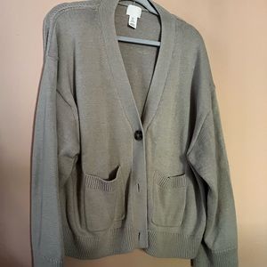 Oversized H&M cardigan